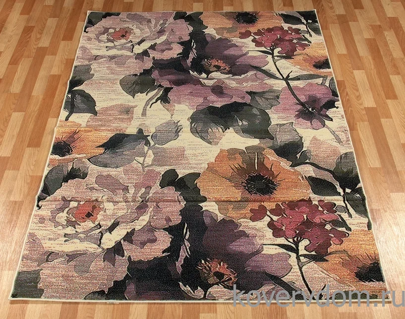 Шерстяной ковер Hunnu Цветы 6A2652 176 Шерстяной ковер Hunnu Цветы 6A2652 176