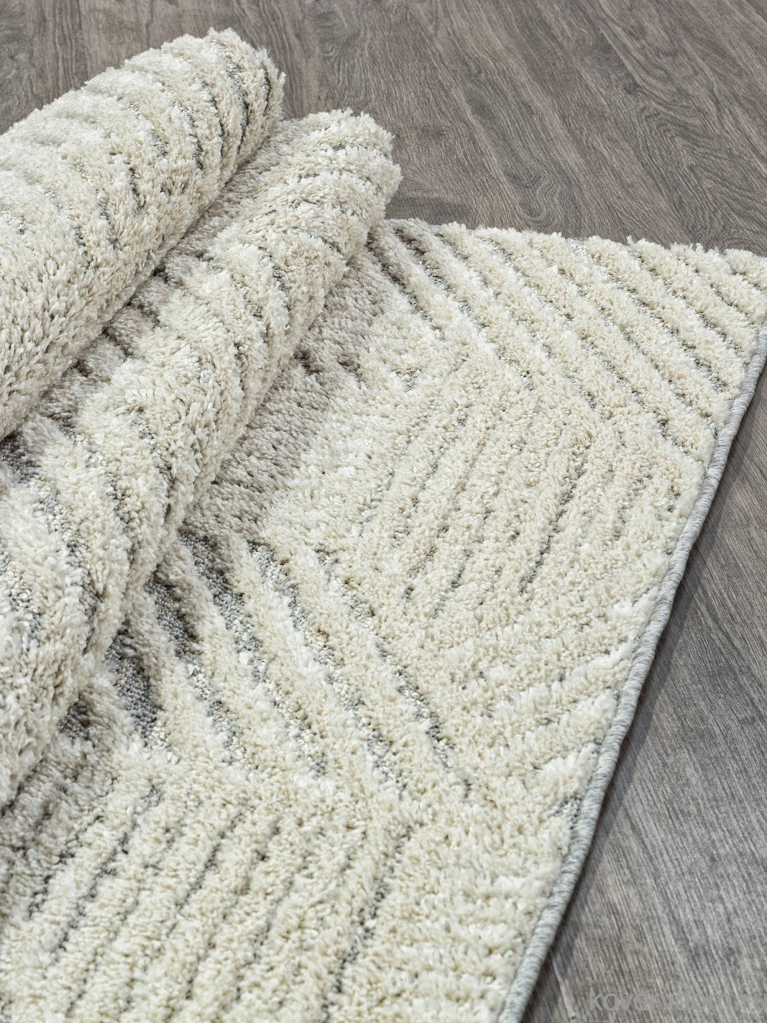 Ковер TUNIS 6801A WHITE / L.GRAY