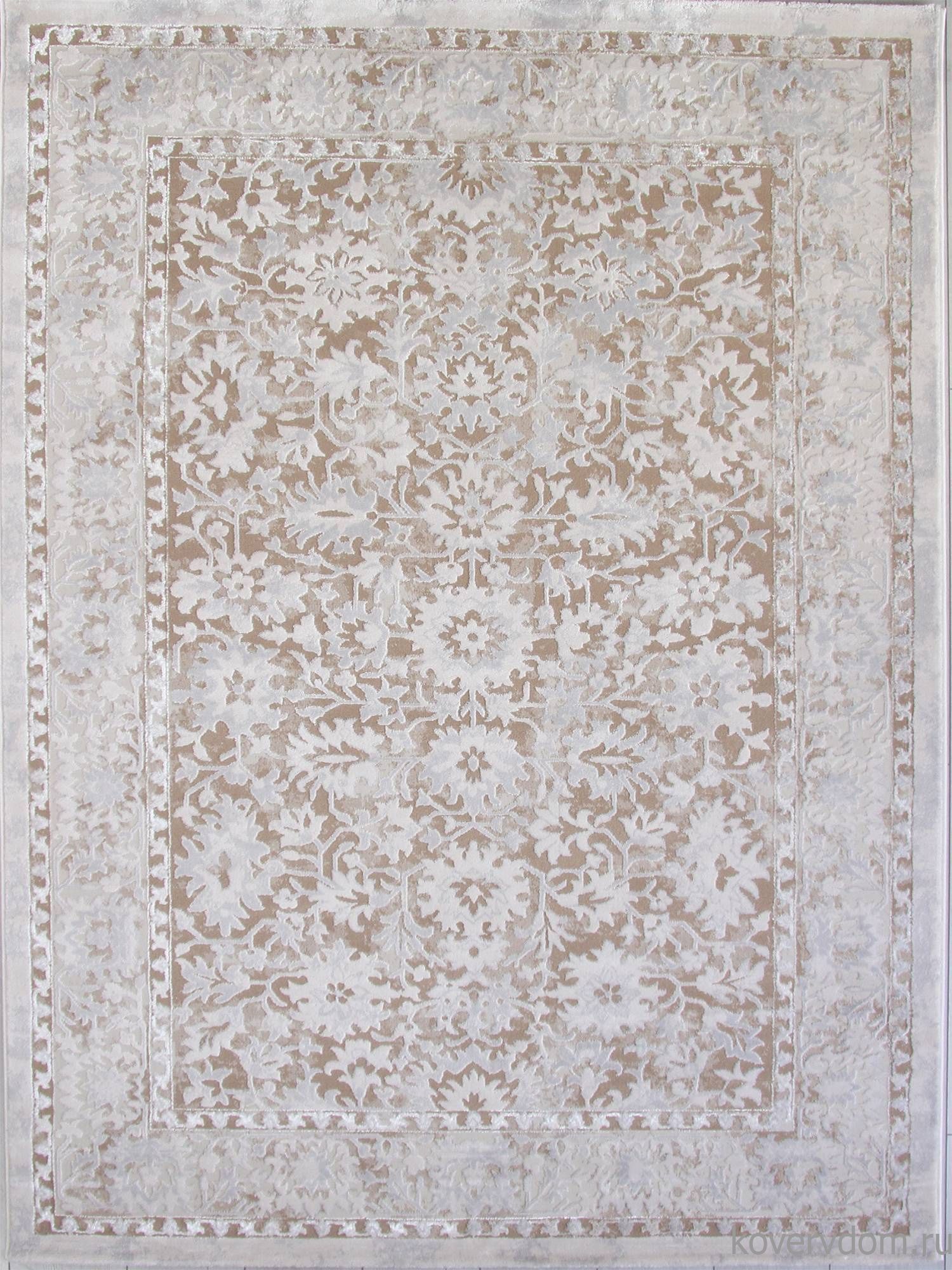 Ковер AMELI 9256A S.BEIGE / P.WHITE