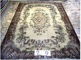 Овальный ковер ручной работы Vintage Look at Me C-29