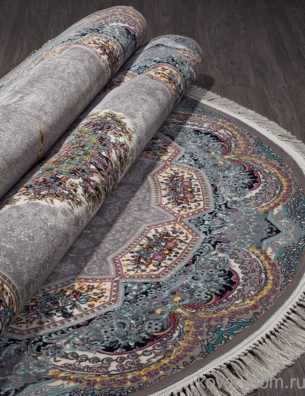 Ковер TEHRAN 7592 GRAY Овал