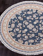 Ковер FARSI 1500 G136 DARK BLUE Круг