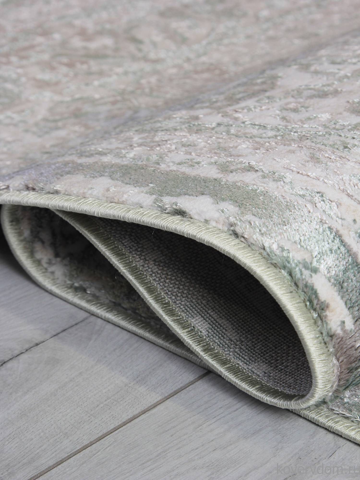 Ковер LILY 8504A S.WHITE / P.GREEN