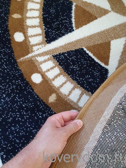 Ковер Морской ОВАЛ темно-синий Ковер Морской ОВАЛ темно-синий