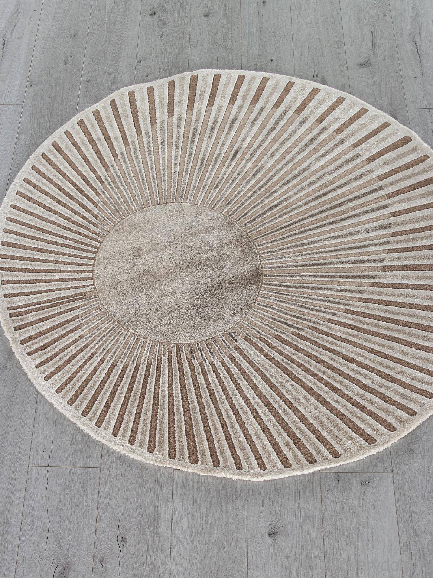 Ковер SAFIR 00837A BROWN / BROWN Круг Ковер SAFIR 00837A BROWN / BROWN Круг