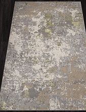 Пушистый ковер LIMAN F163 CREAM-GREEN