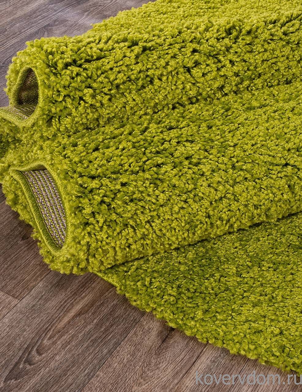 Ковер SHAGGY ULTRA S600 GREEN Овал