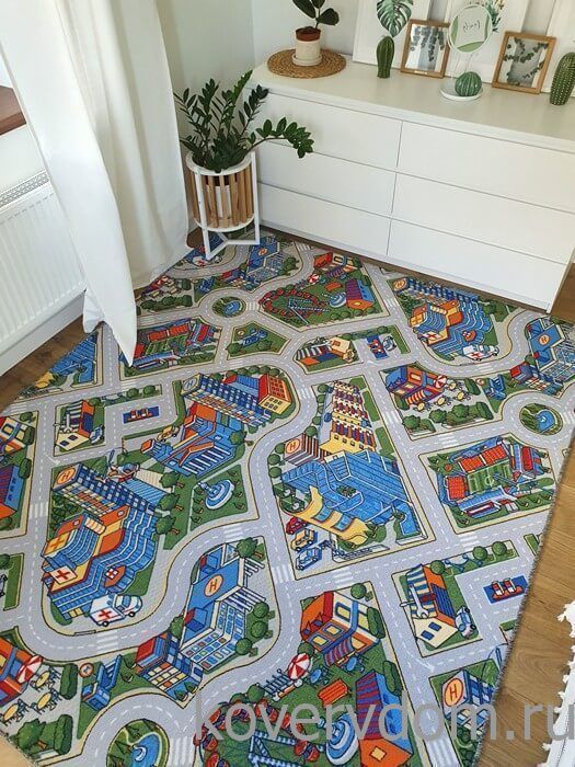 Детский ковер-палас M-POLIS ROAD Детский ковер-палас M-POLIS ROAD