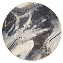 Современный круглый ковер ARGENTUM R 63529 2626 круг