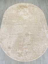 Ковер SIESTA M028A LIGHT BEIGE / BEIGE Овал