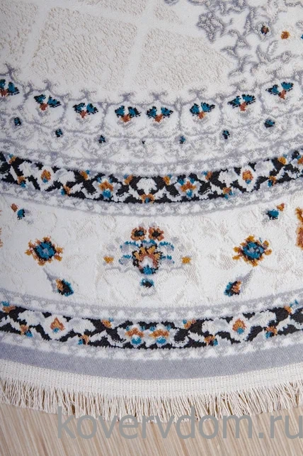 Ковер Amira 4836A L.Grey-L.Grey Круг Ковер Amira 4836A L.Grey-L.Grey Круг