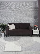 Ковер из Турции из полипропилена NENSI GL235G GREY / GREY