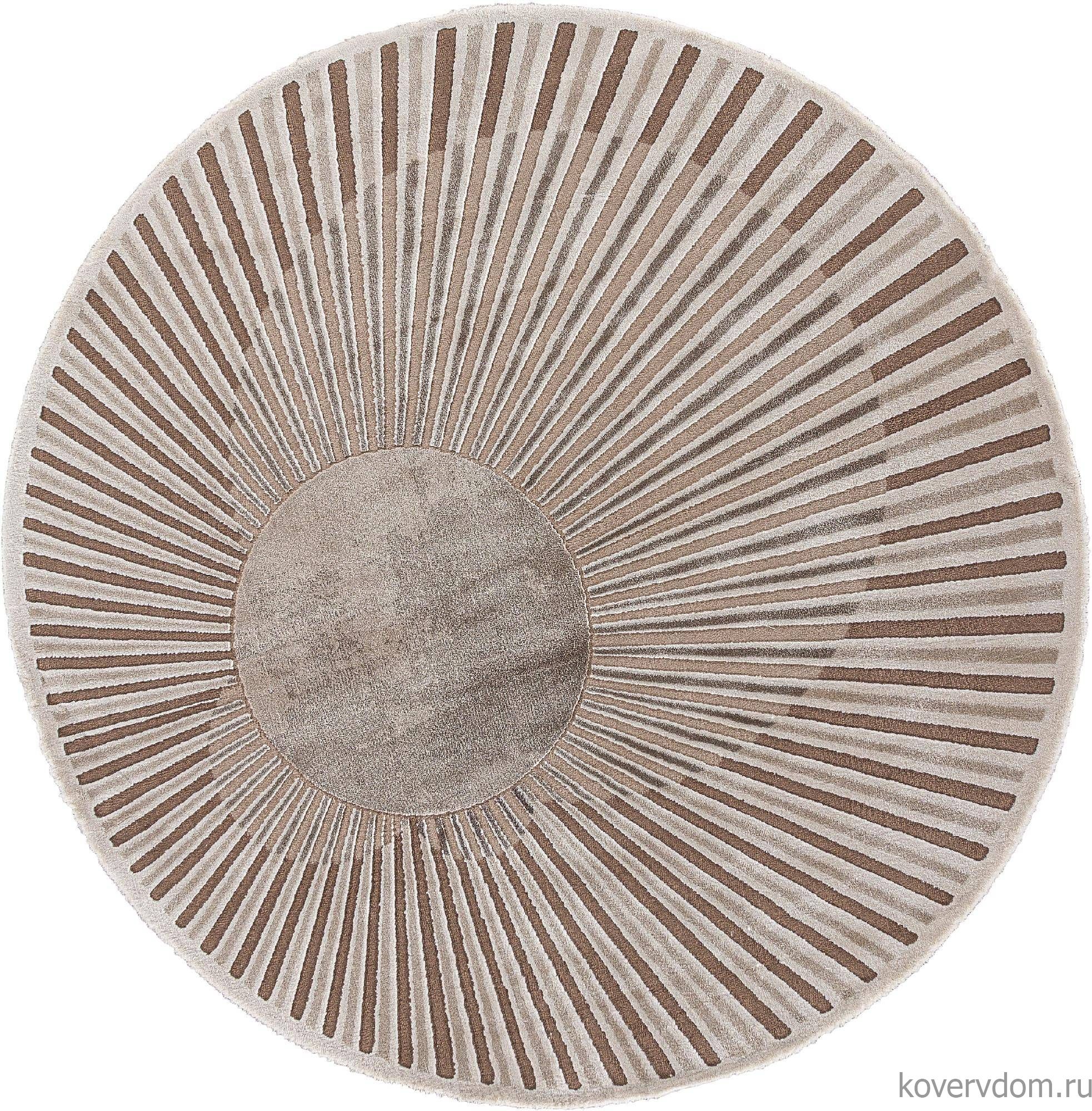 Ковер SAFIR 00837A BROWN / BROWN Круг Ковер SAFIR 00837A BROWN / BROWN Круг