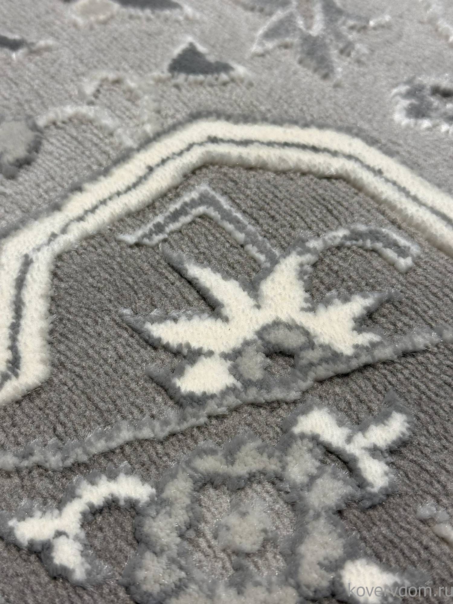 Ковер ARMINA GA007G GREY / GREY Овал