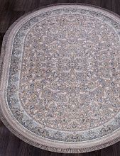 Ковер FARSI 1200 G256 LIGHT GRAY Овал