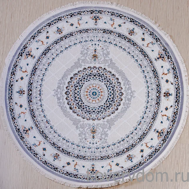 Ковер Amira 4836A L.Grey-L.Grey Круг Ковер Amira 4836A L.Grey-L.Grey Круг