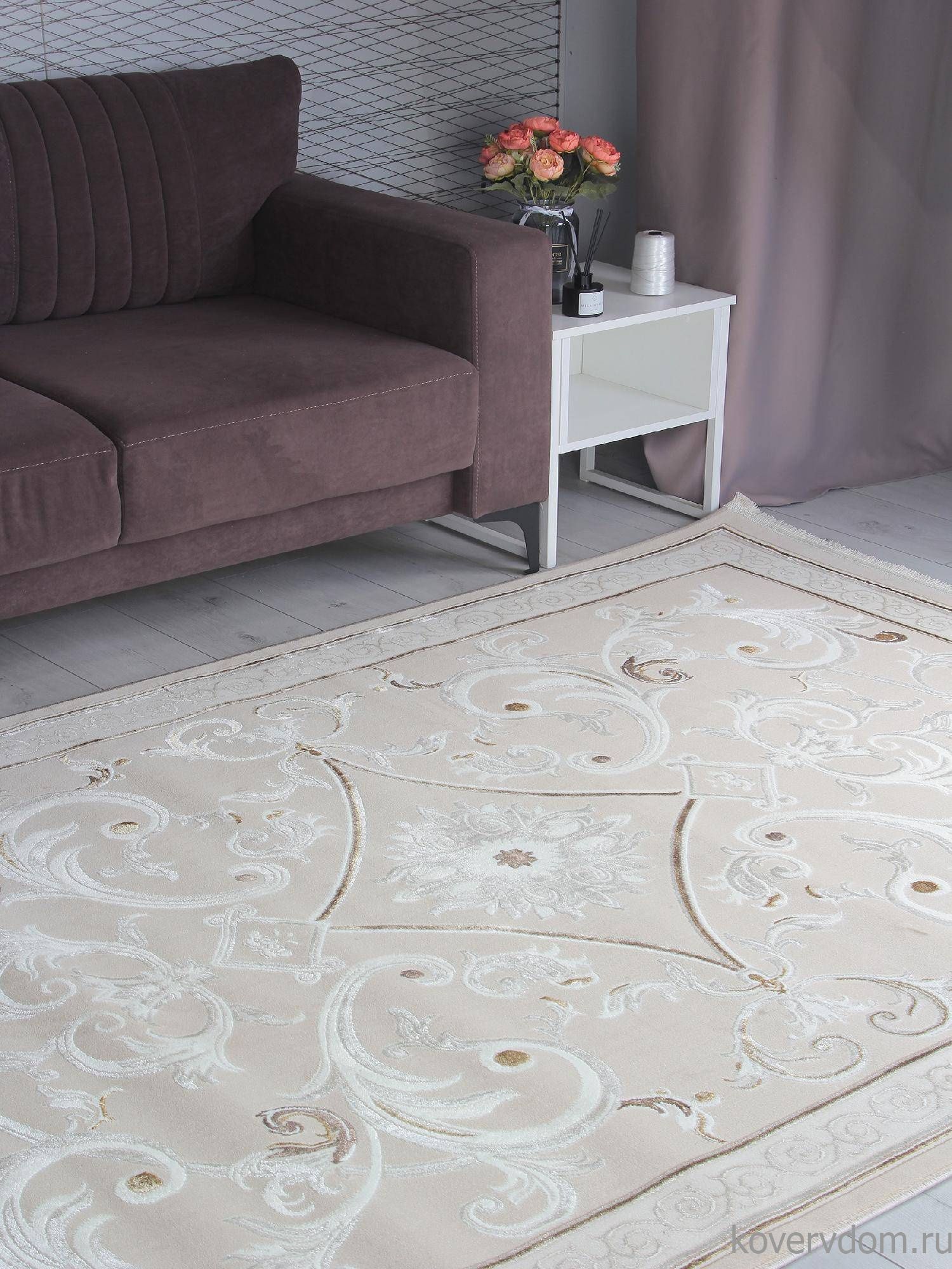 Ковер ZARINA B269A L.BEIGE / CREAM FDY