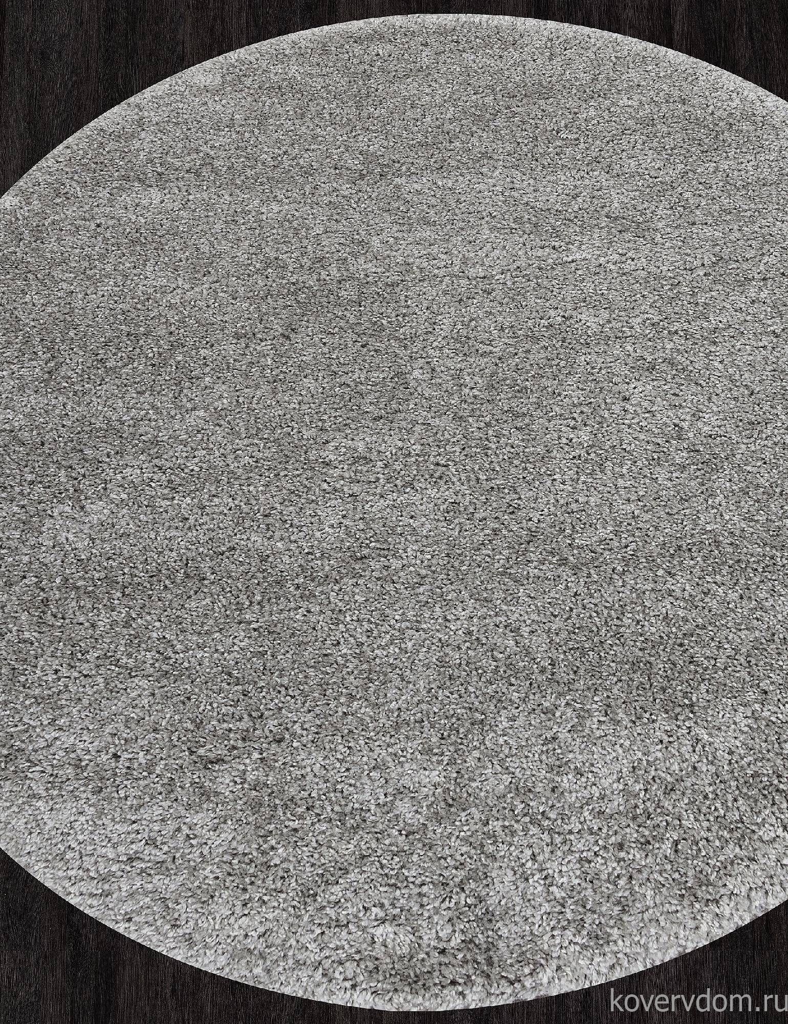 Ковер SHAGGY TREND L001 LIGHT GRAY Круг