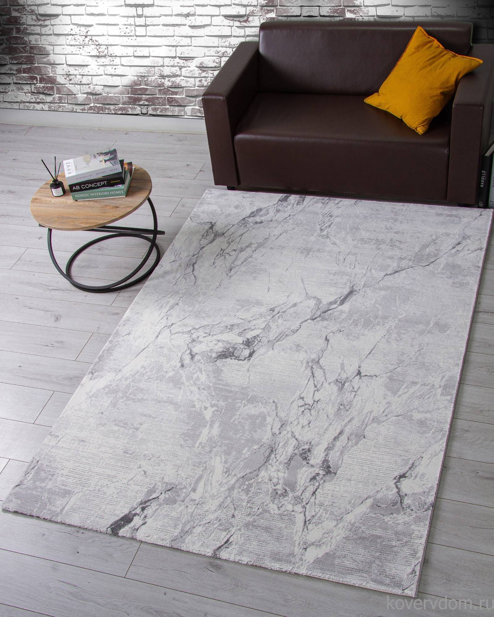 Ковер NENSI GL071G GREY / GREY