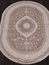 Ковер ARMINA 03874B BROWN / BROWN Овал