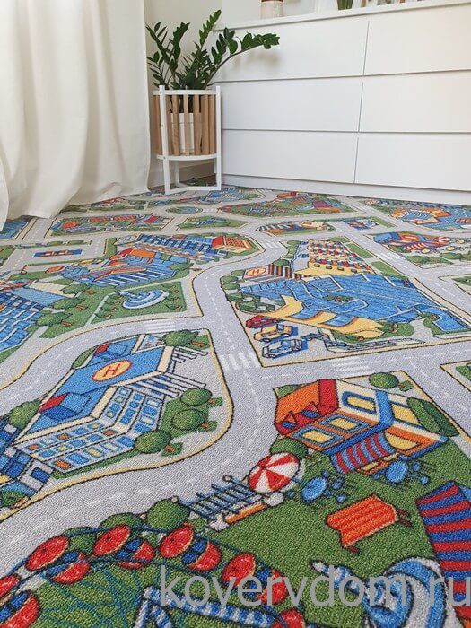 Детский ковер-палас M-POLIS ROAD Детский ковер-палас M-POLIS ROAD