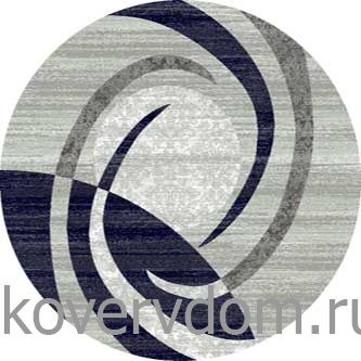 Ковер MEGA CARVING D264 GRAY Круг