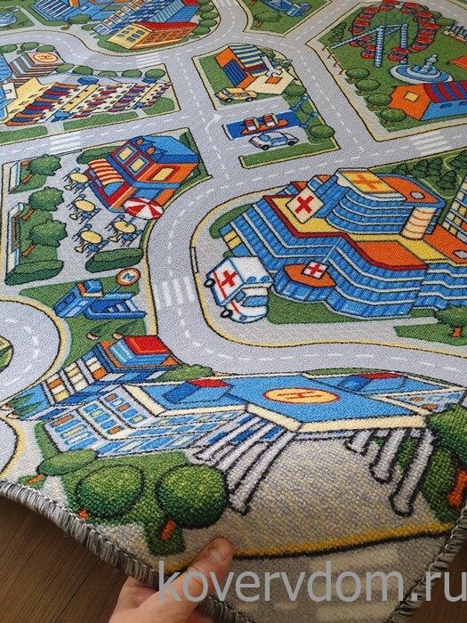 Детский ковер-палас M-POLIS ROAD Детский ковер-палас M-POLIS ROAD