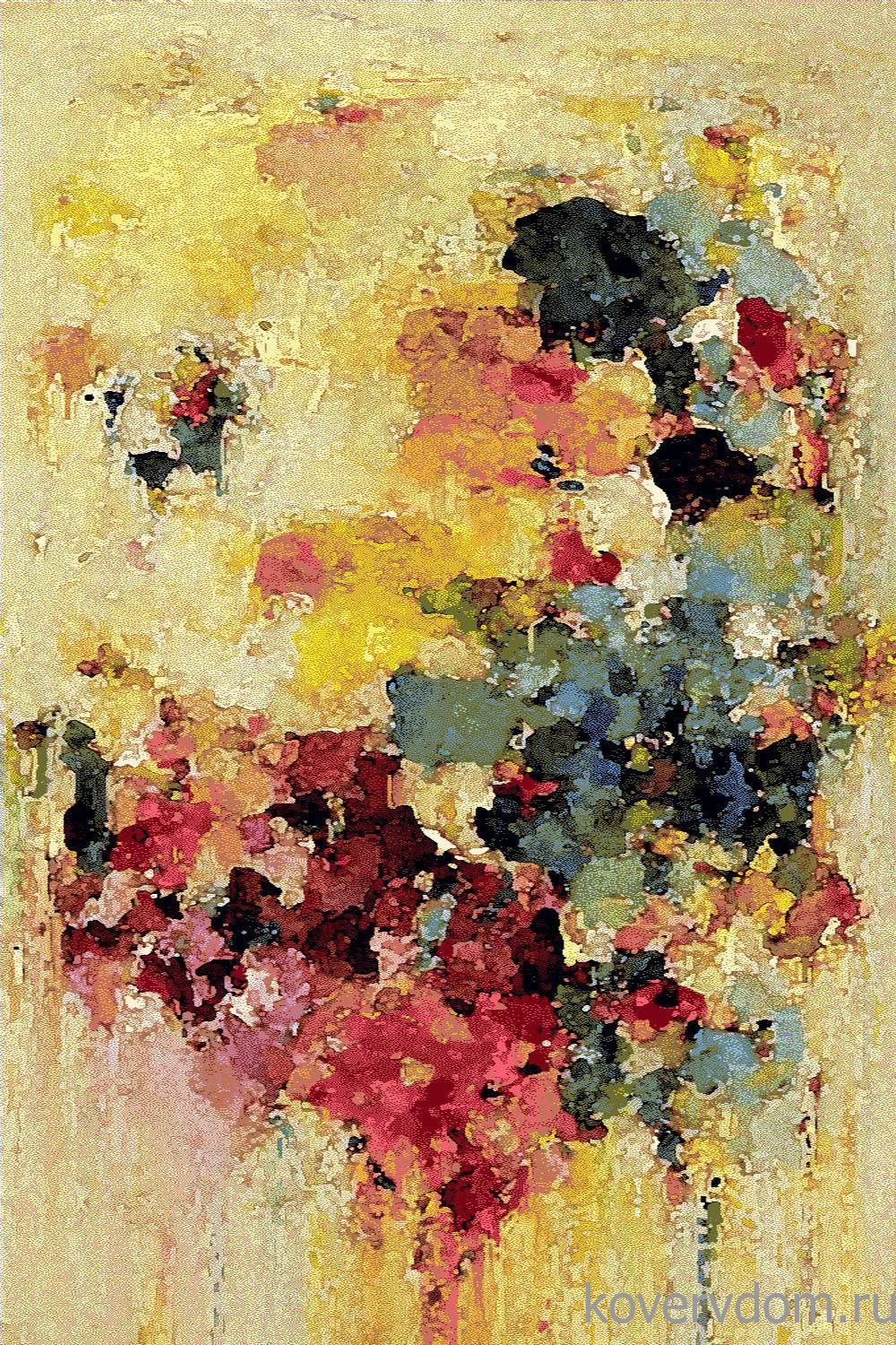 Шерстяной ковер Hunnu Абстракция 6A2351 174 Шерстяной ковер Hunnu Абстракция 6A2351 174