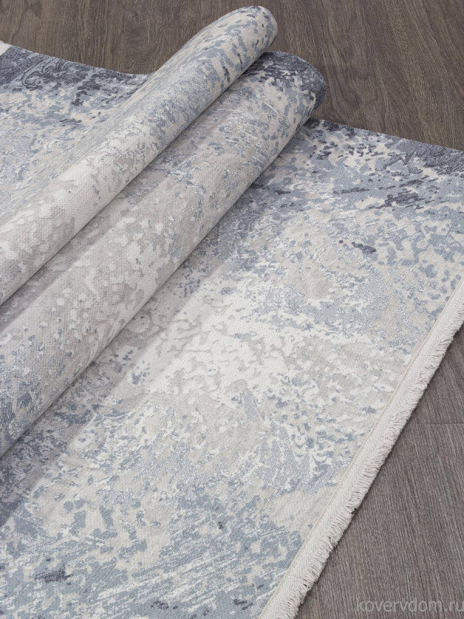 Ковер ЛОТУС AB189A СЕРЫЙ / СИНИЙ Ковер ЛОТУС AB189A СЕРЫЙ / СИНИЙ