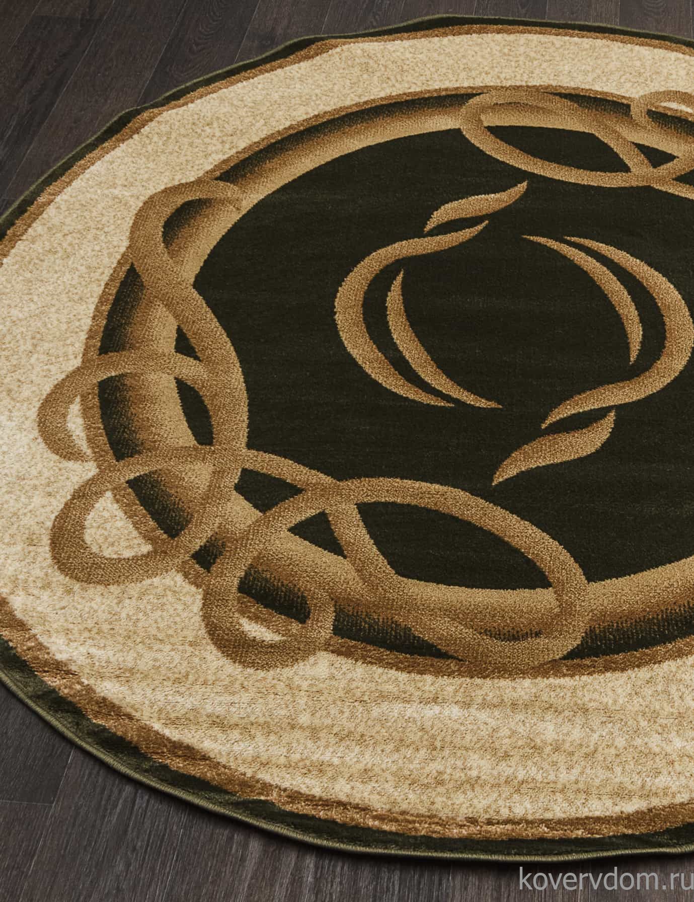 Ковер OLYMPOS a704 GREEN Круг Ковер OLYMPOS a704 GREEN Круг