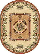 Ковер Агат 123-01 ОВАЛ 