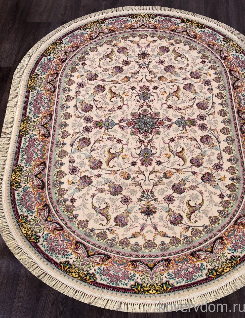 Ковер TEHRAN 7583 CREAM / Кремовый Овал Ковер TEHRAN 7583 CREAM / Кремовый Овал