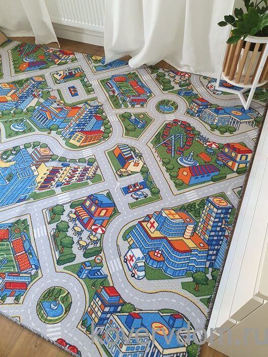 Детский ковер-палас M-POLIS ROAD Детский ковер-палас M-POLIS ROAD