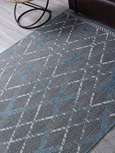 Однотонный ковровая Дорожка KAIR S135 BLUE